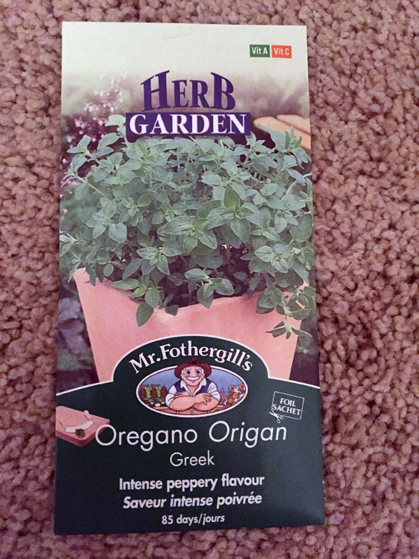 Oregano greek Dunvegan Gardens
